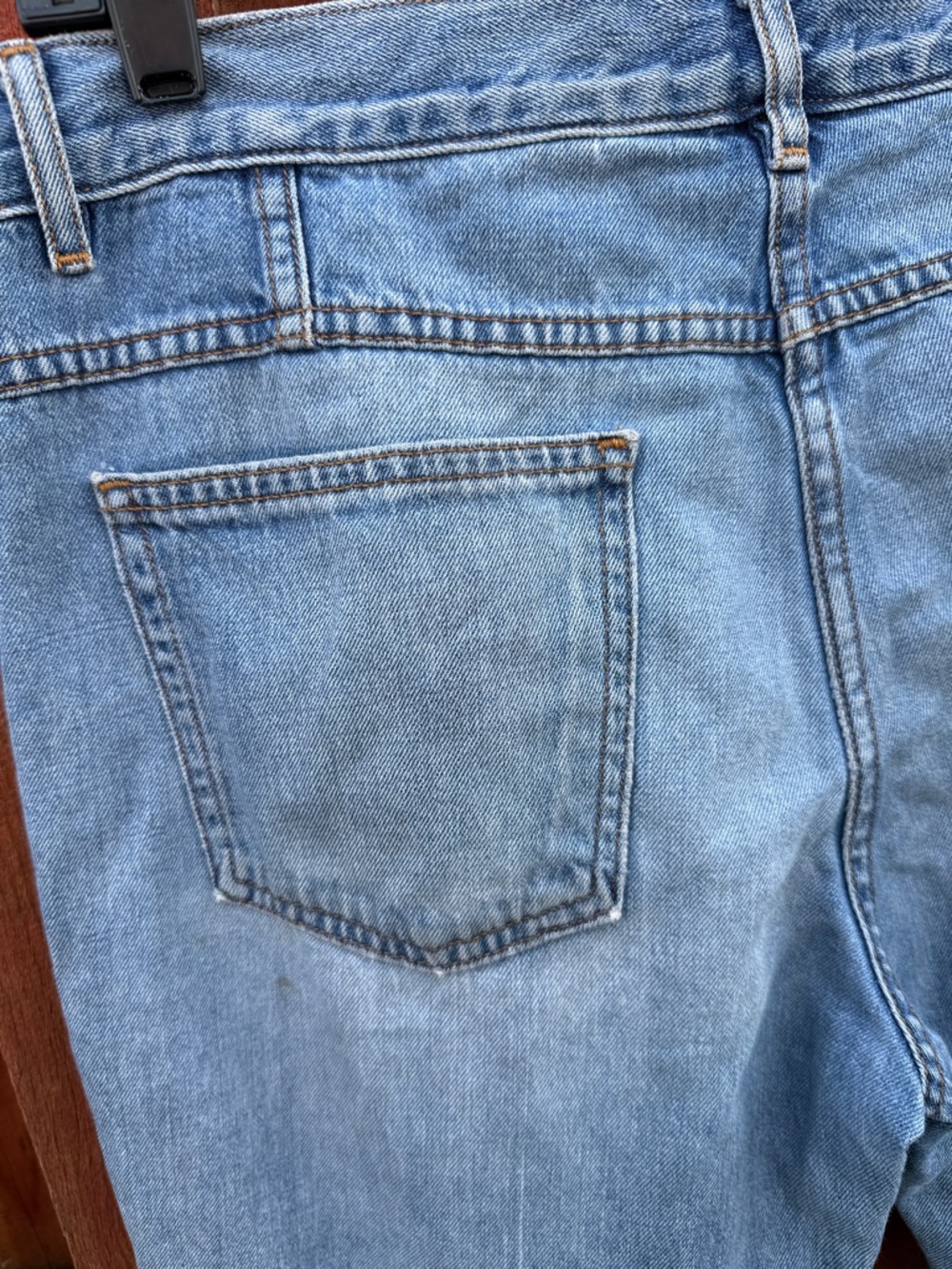 Theory Women's Straight-Leg Jeans in Light Blue Wash Size 29 - Picture 10 of 12